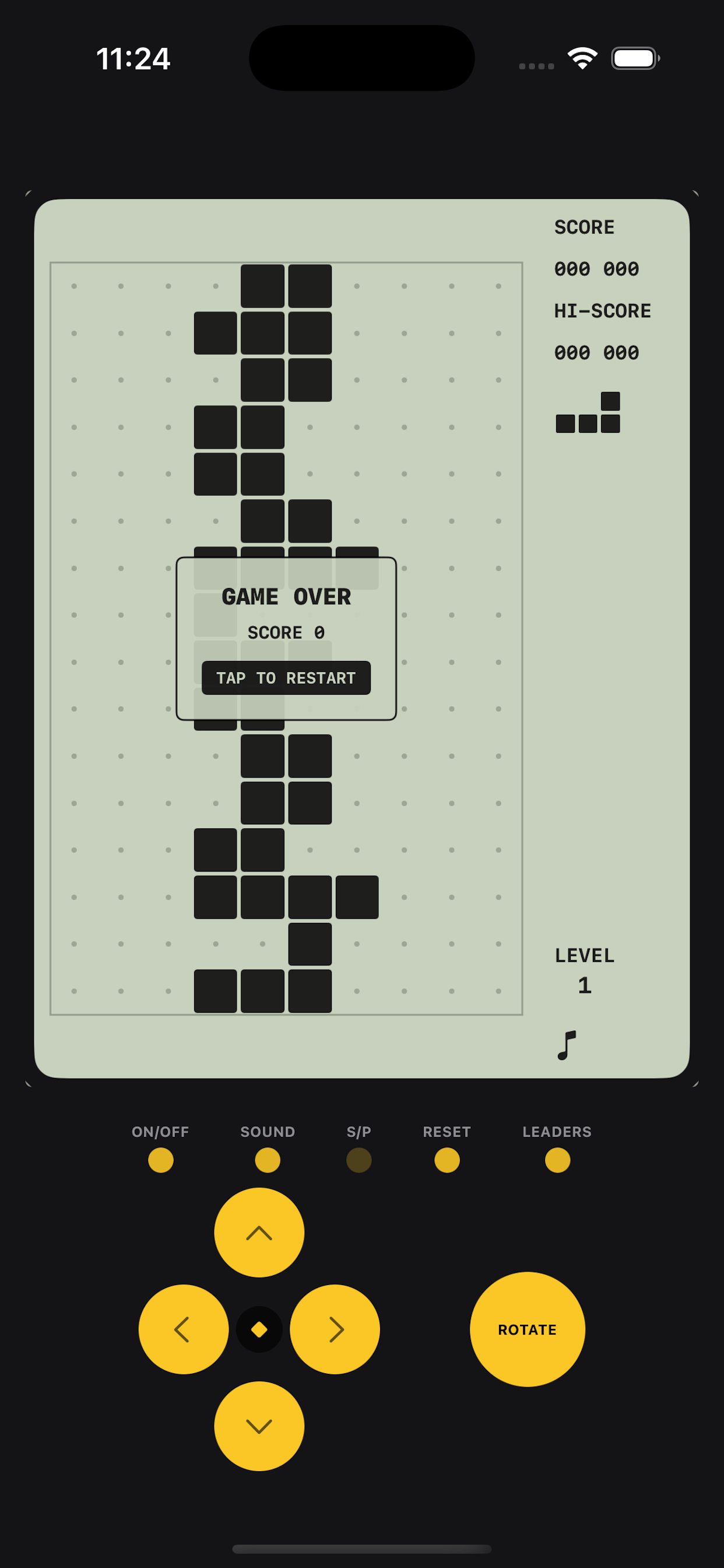 Start Screen